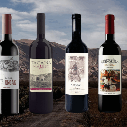 Black Wine Collection - 6 Pack