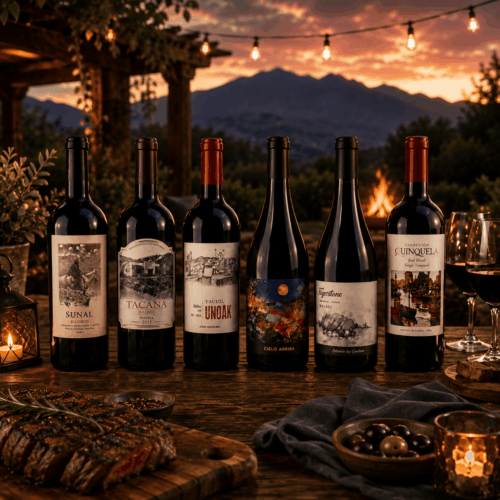 Black Wine Collection (6 Bottles)