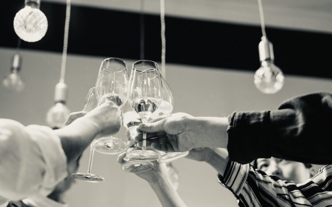 The rebellion of raising a glass