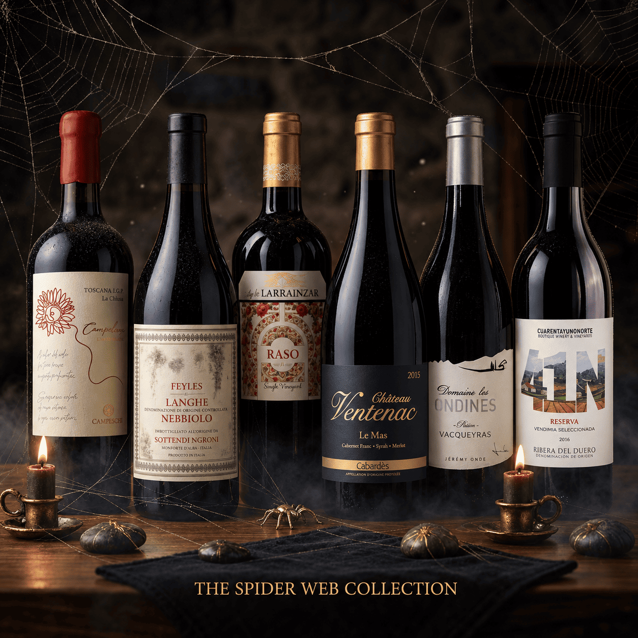 The Spiderweb Collection – 6 Aged Wines