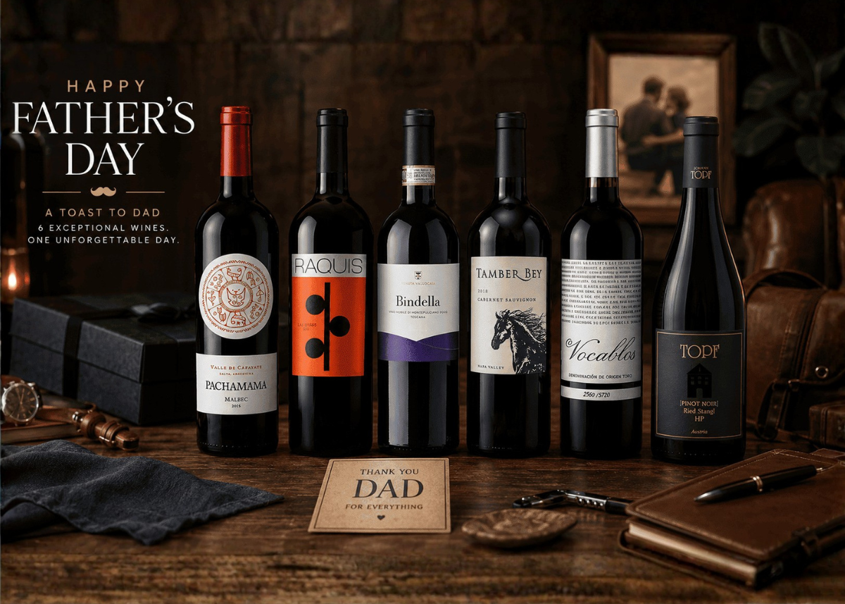 Father’s Day Wine Collection: Six Bottles for the Man Who Drinks Wine