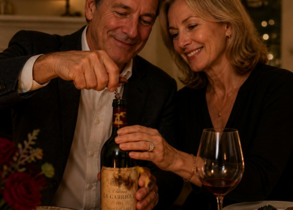 A Wedding, a Diamond, and a Bottle of Wine