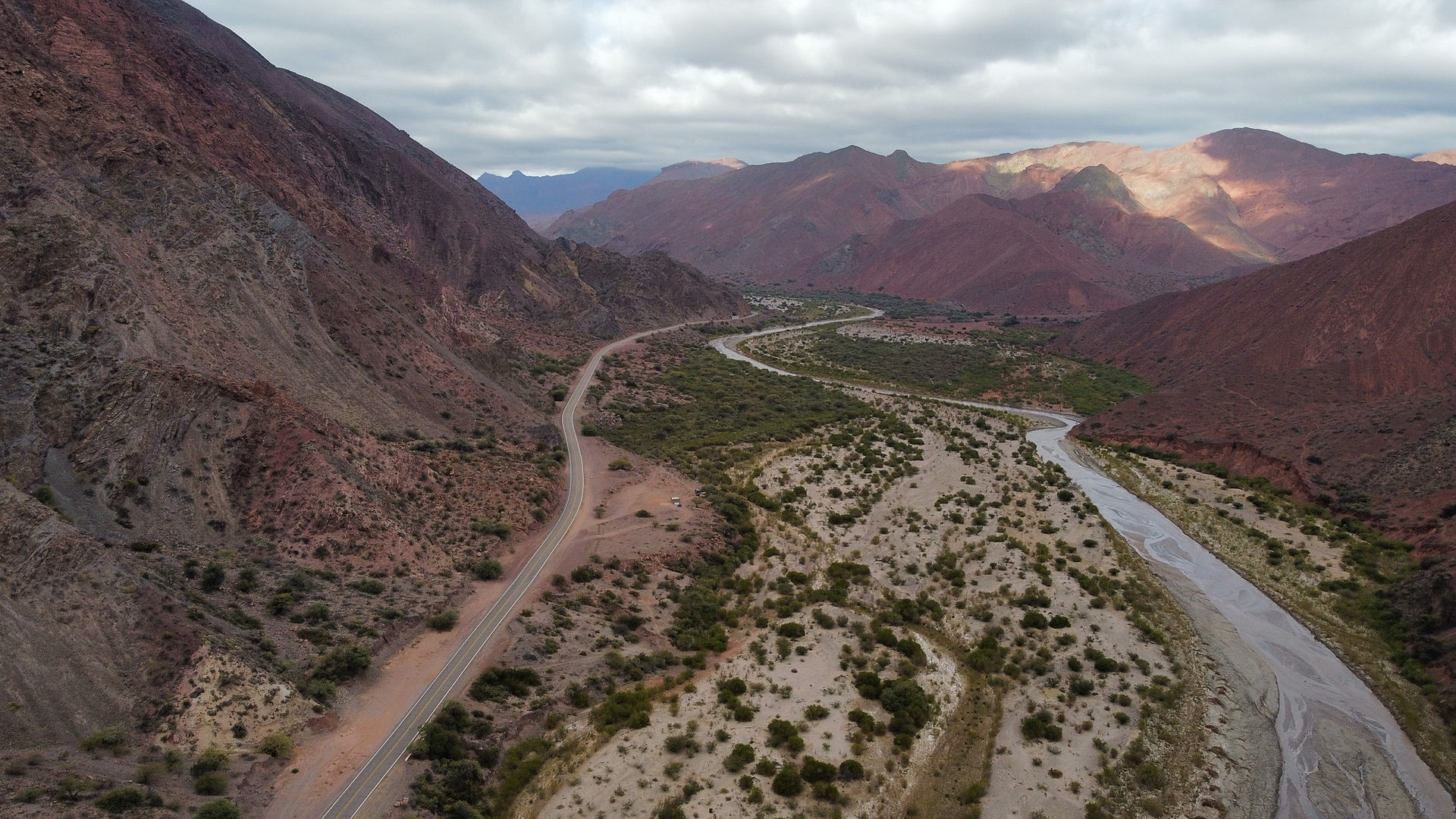 The Calchaquí Valleys of Salta — high desert vineyard country in northern Argentina.