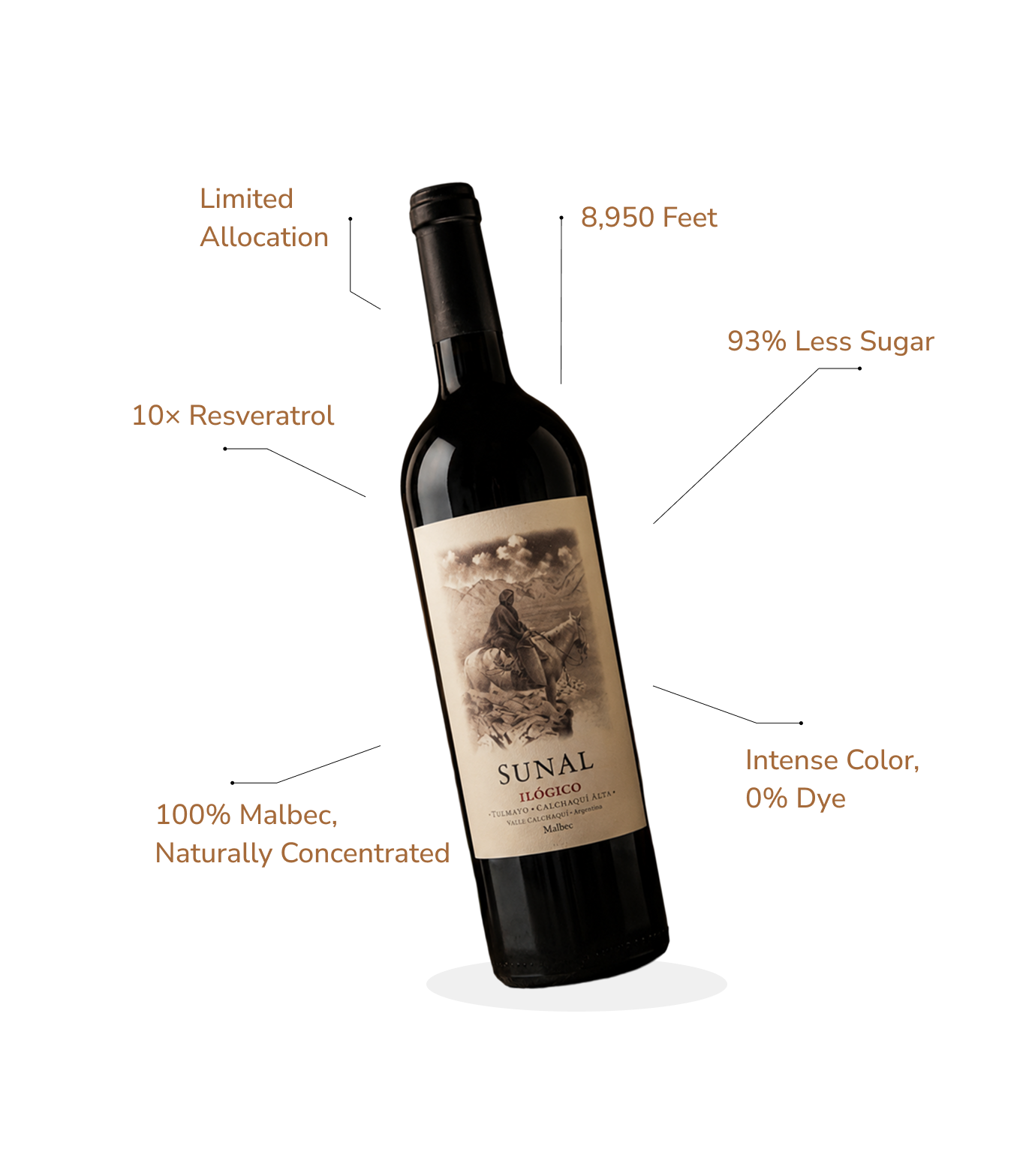 Sunal Il&oacute;gico Malbec 2019
